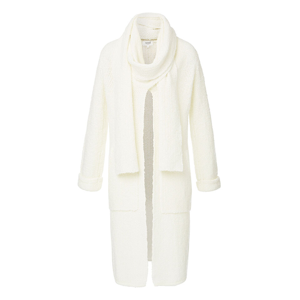 Knitted Trench Coat  4