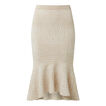 Collection Intarsia Crepe Flute Skirt    hi-res
