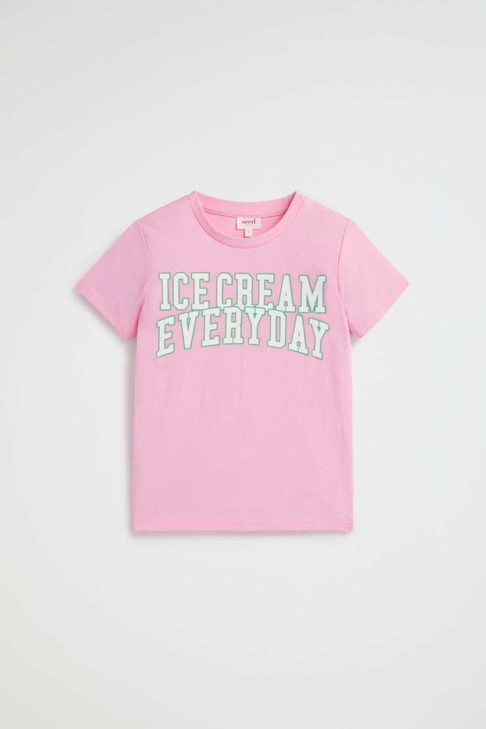 Ice Cream Tee  Candy Pink