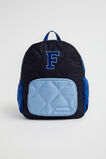 Quilted Initial Backpack  F  hi-res