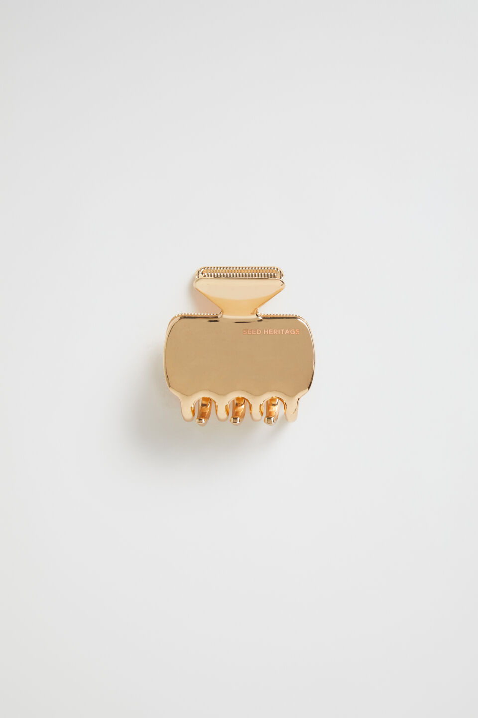 Small Metal Claw Clip  Gold