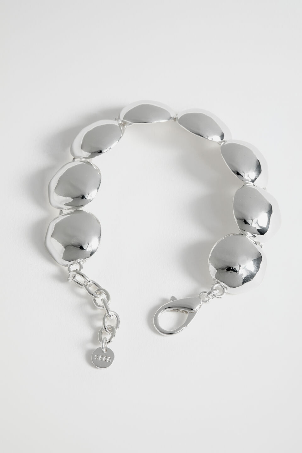 Pebble Bracelet  Silver