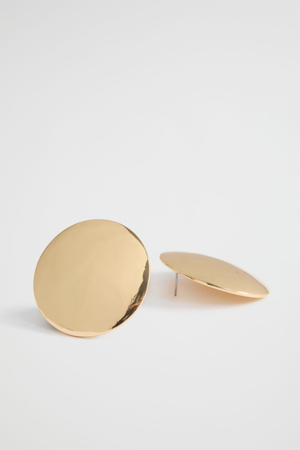 Oversized Dome Stud  Gold