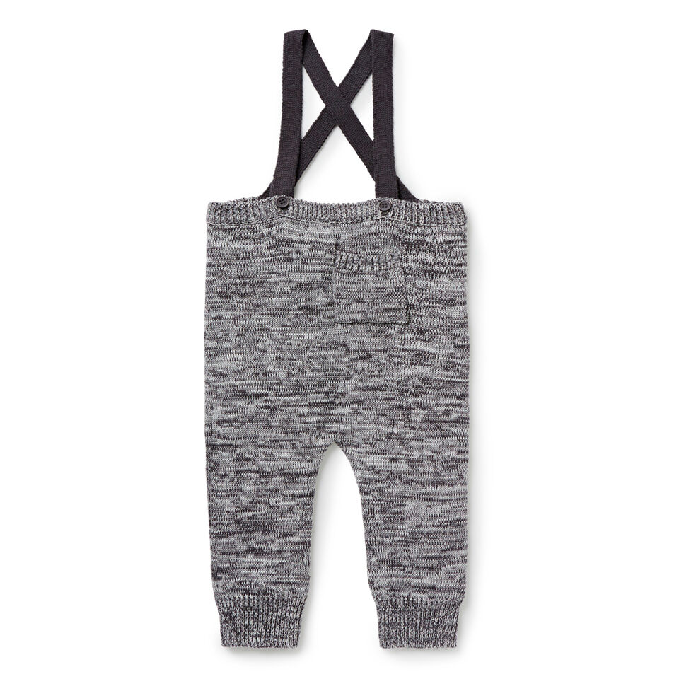 Mixy Knit Overalls  