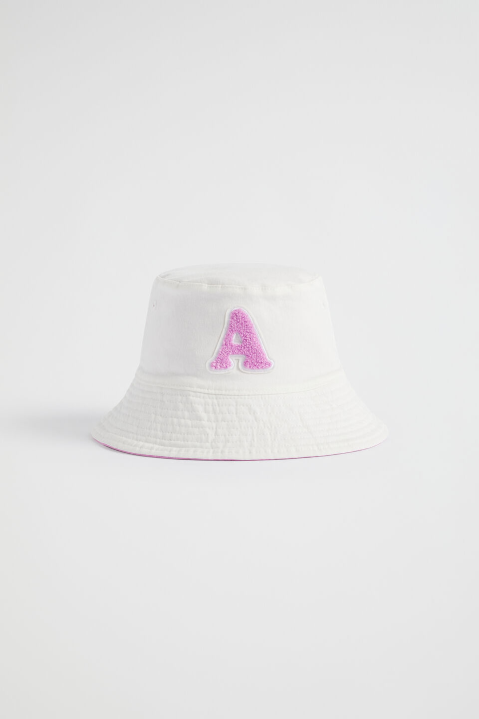 Reversible Initial Bucket Hat  A