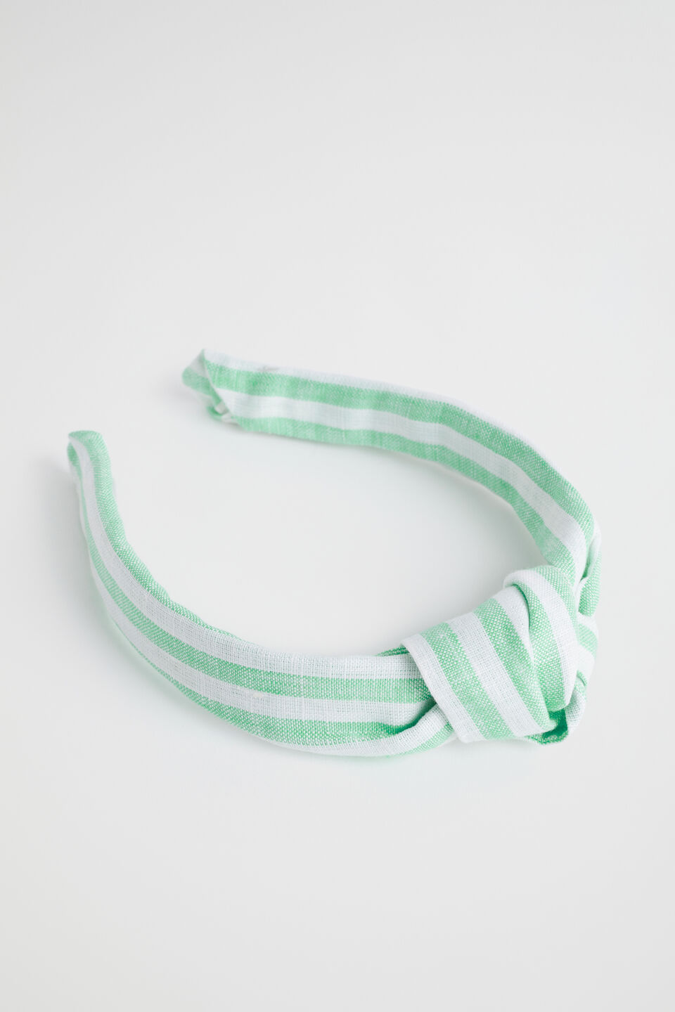 Stripe Knot Headband  Key Lime Stripe