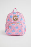 Quilted Initial Backpack  G  hi-res