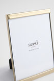 Monte Medium Photo Frame  Brushed Gold  hi-res