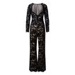 Lace Flare Jumpsuit    hi-res