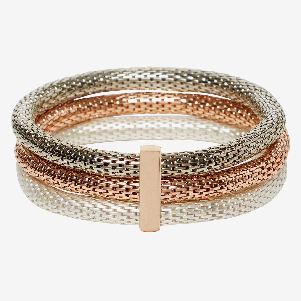 Trio Mesh Bracelet Set  