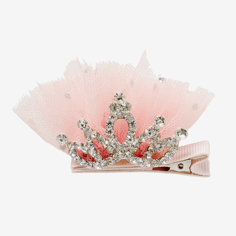 Tiara And Tulle Clip  