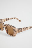 Lou Rectangle Sunglasses  Milky Tort  hi-res