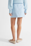Wool Blend Mini Skirt  Capri Marle  hi-res