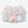 Rainbow Stripe Shorts    hi-res