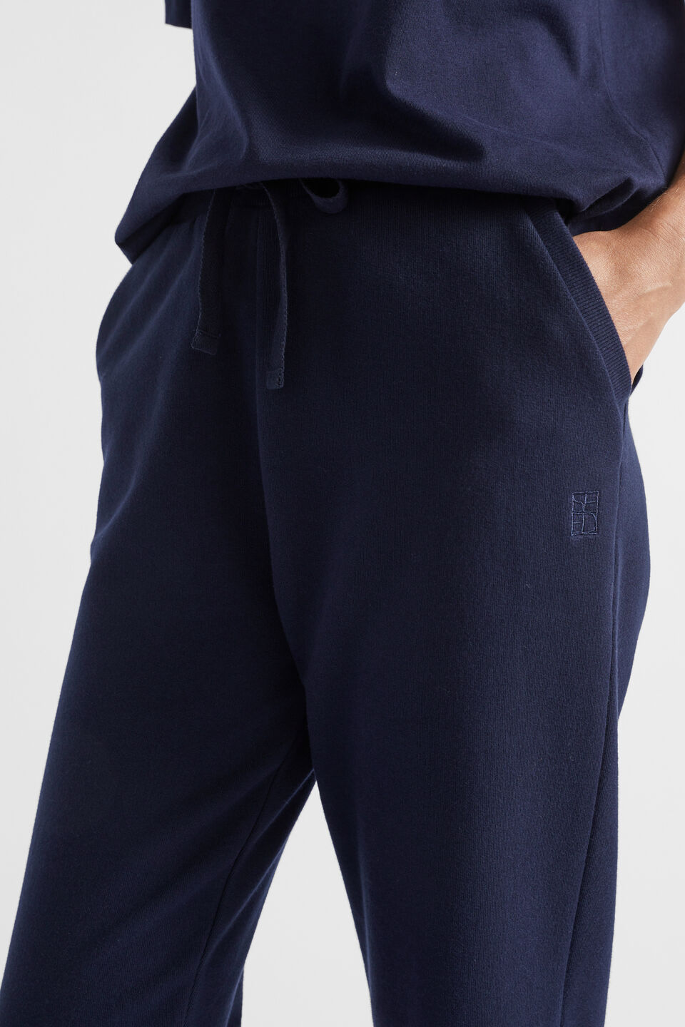 Heritage Terry Trackpant  Midnight Sky