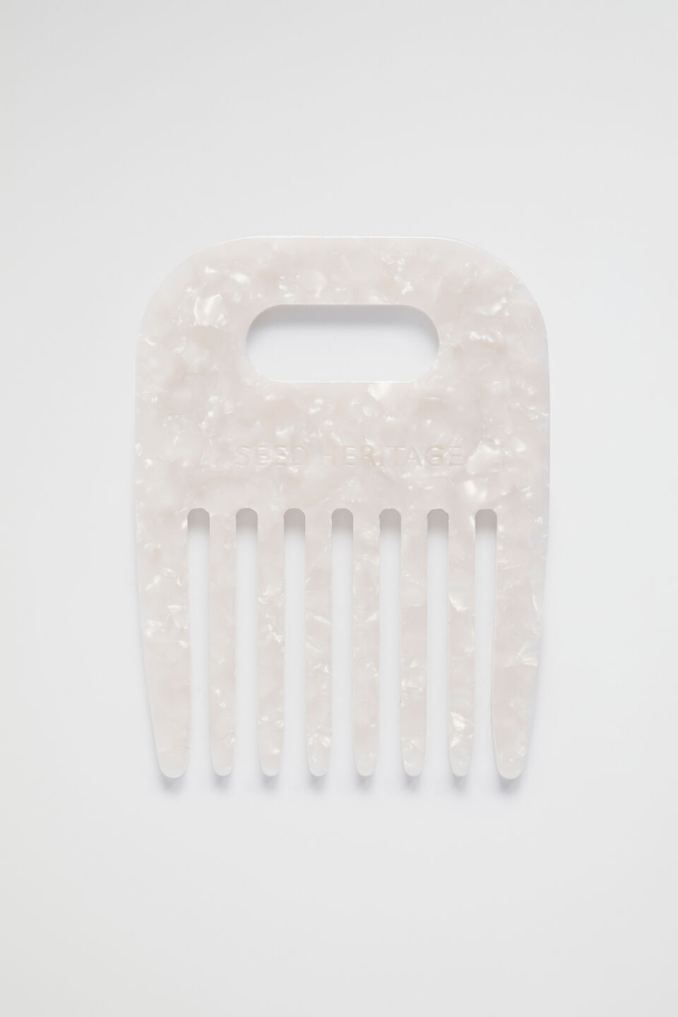 Mini Resin Comb  Ivory