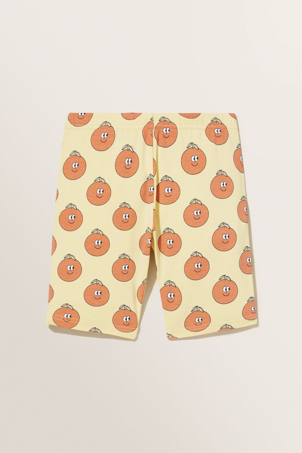 Orange Bike Shorts  Buttercup