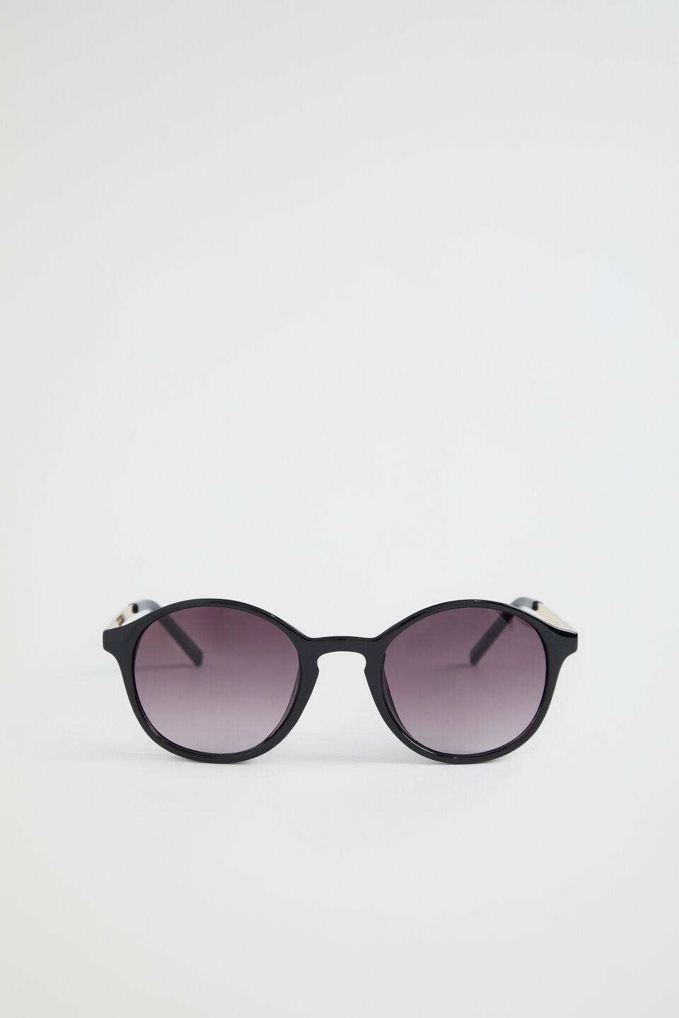 Round Sunglasses  Black