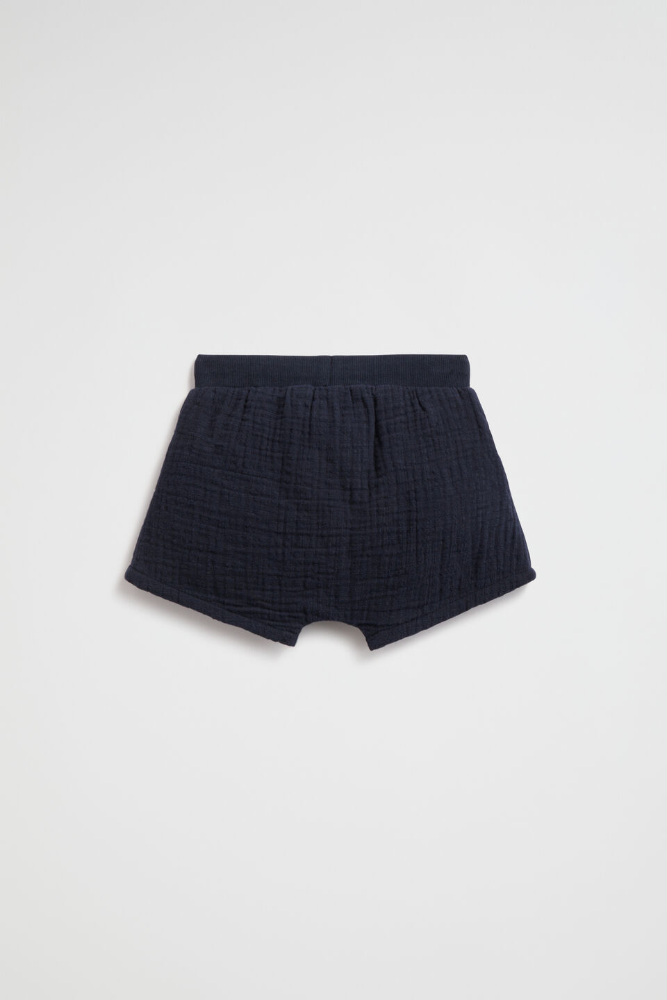 Cheesecloth Short  Midnight Blue
