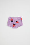 Strawberry Embroidered Bloomer  Lilac  hi-res