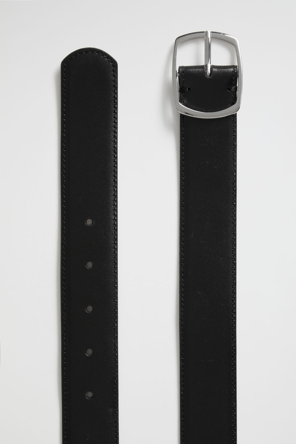 Thea Leather Belt  Black