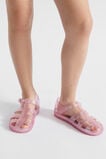 Glitter Cage Jelly Sandal  Pink  hi-res