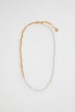 Mini Pearl Necklace  Gold  hi-res