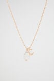 Pearl Alphabet Necklace  C  hi-res