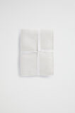 Nia Pleat Standard Pillowcase Set of 2  Cloud Cream  hi-res