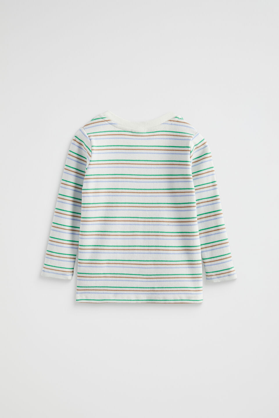 Heimish Ribbed Loose Fit Henley Hoodie main image 1