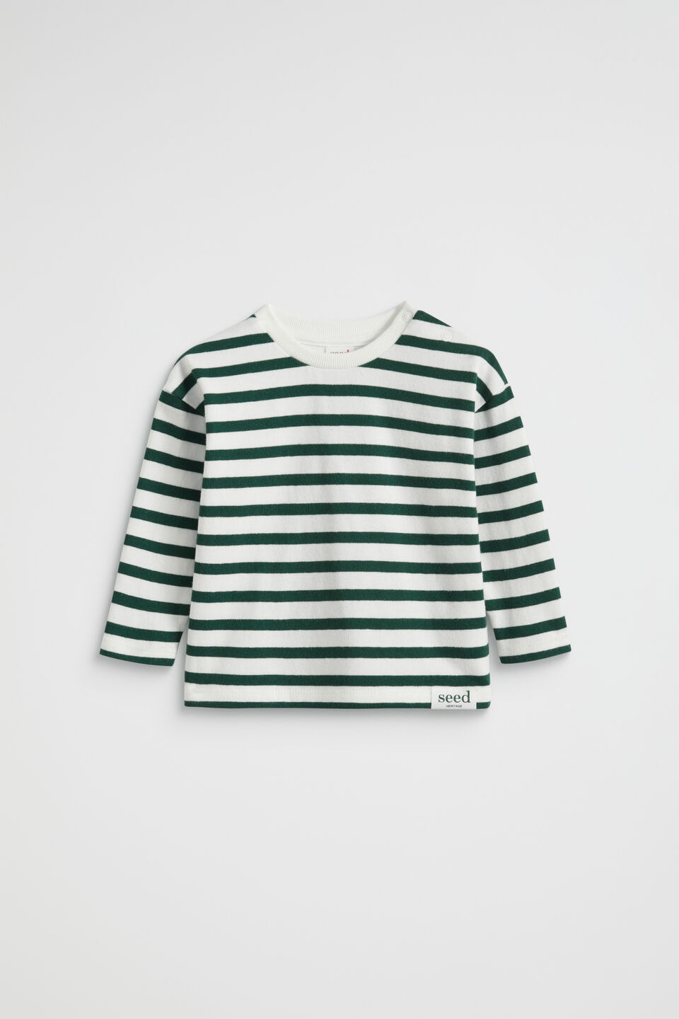 Core Rugby Tee  Ivy Stripe
