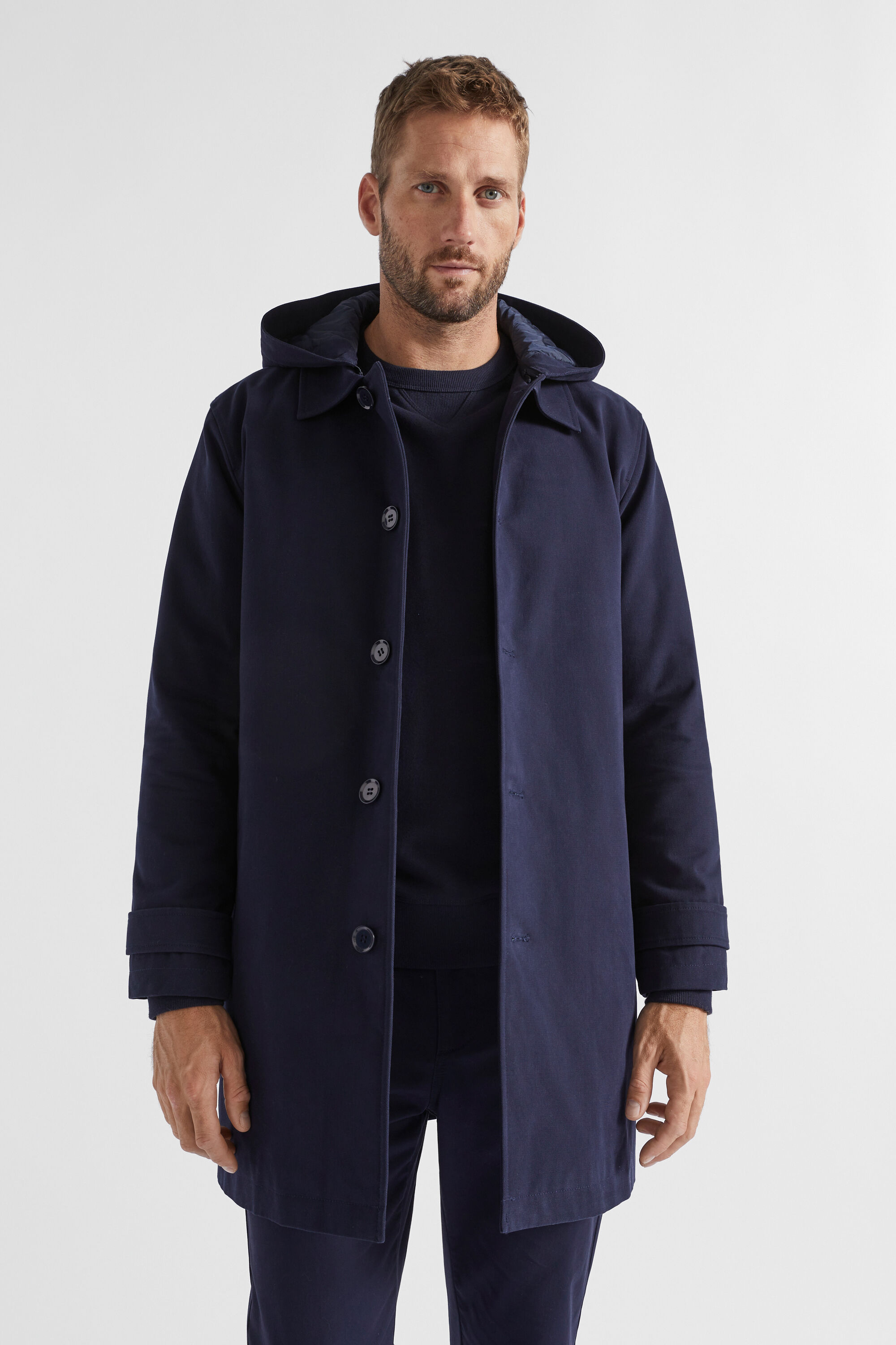 Hooded car coat shop
