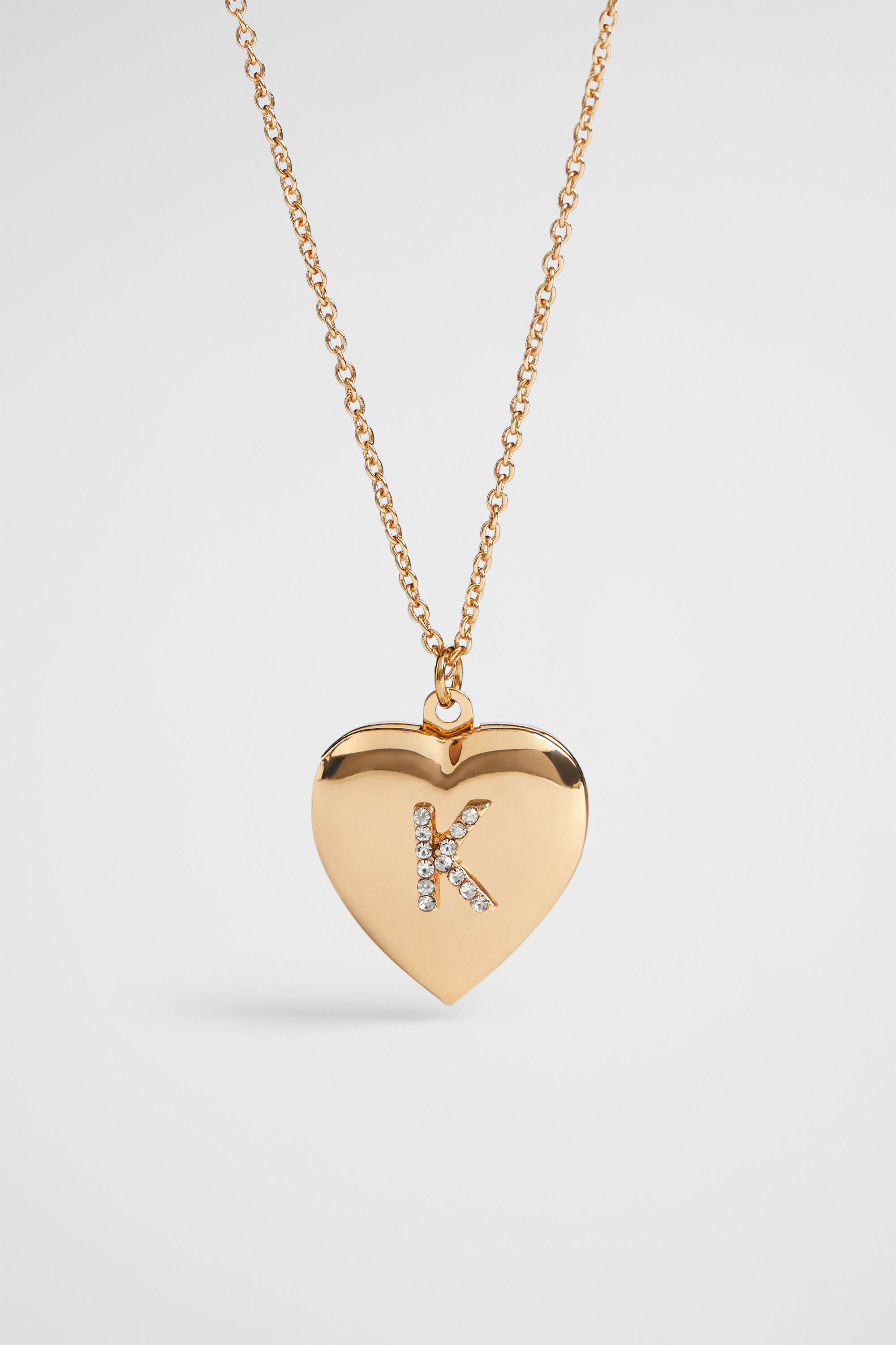 Diamante Initial Locket Seed Heritage
