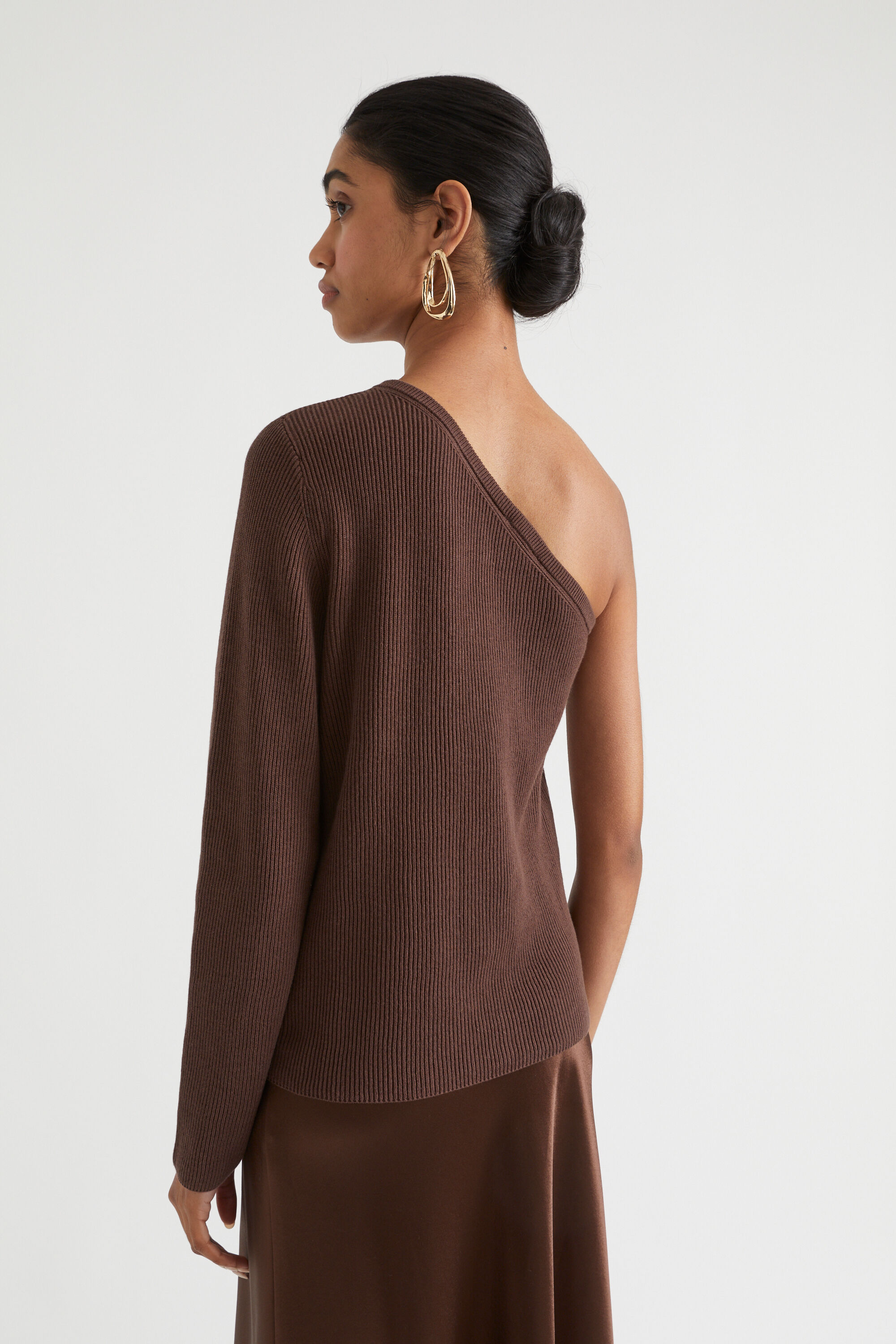 One Shoulder Knit Seed Heritage