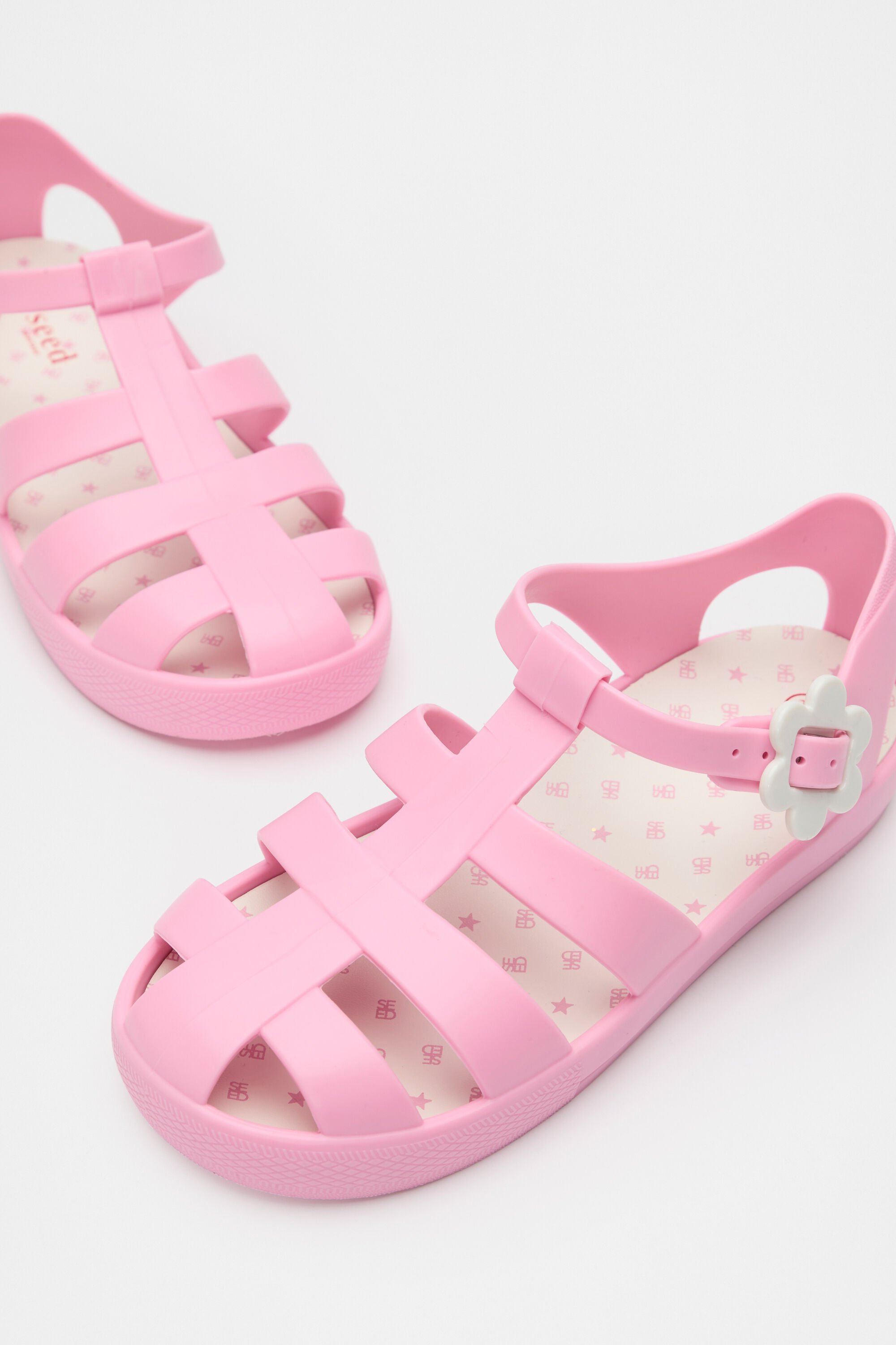 Cage Jelly Sandal