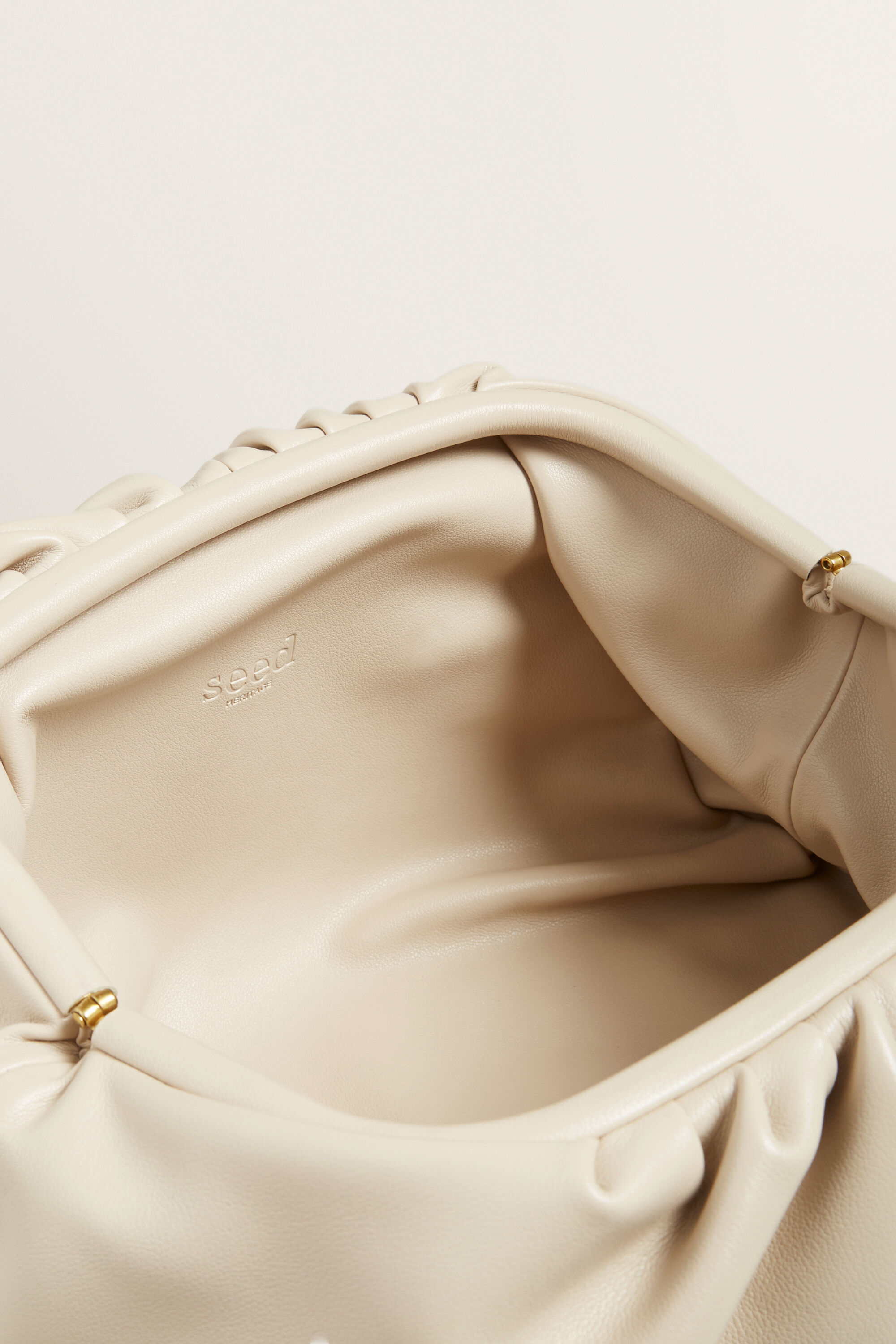 Seed heritage soft pouch clutch outlet