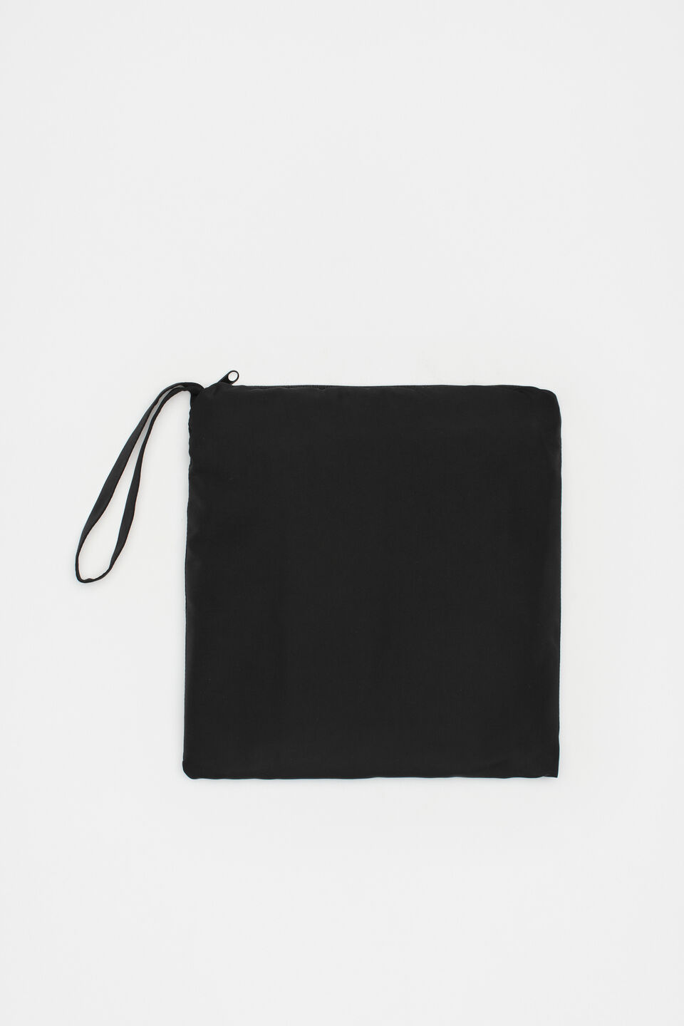 Packable Rain Poncho  Black