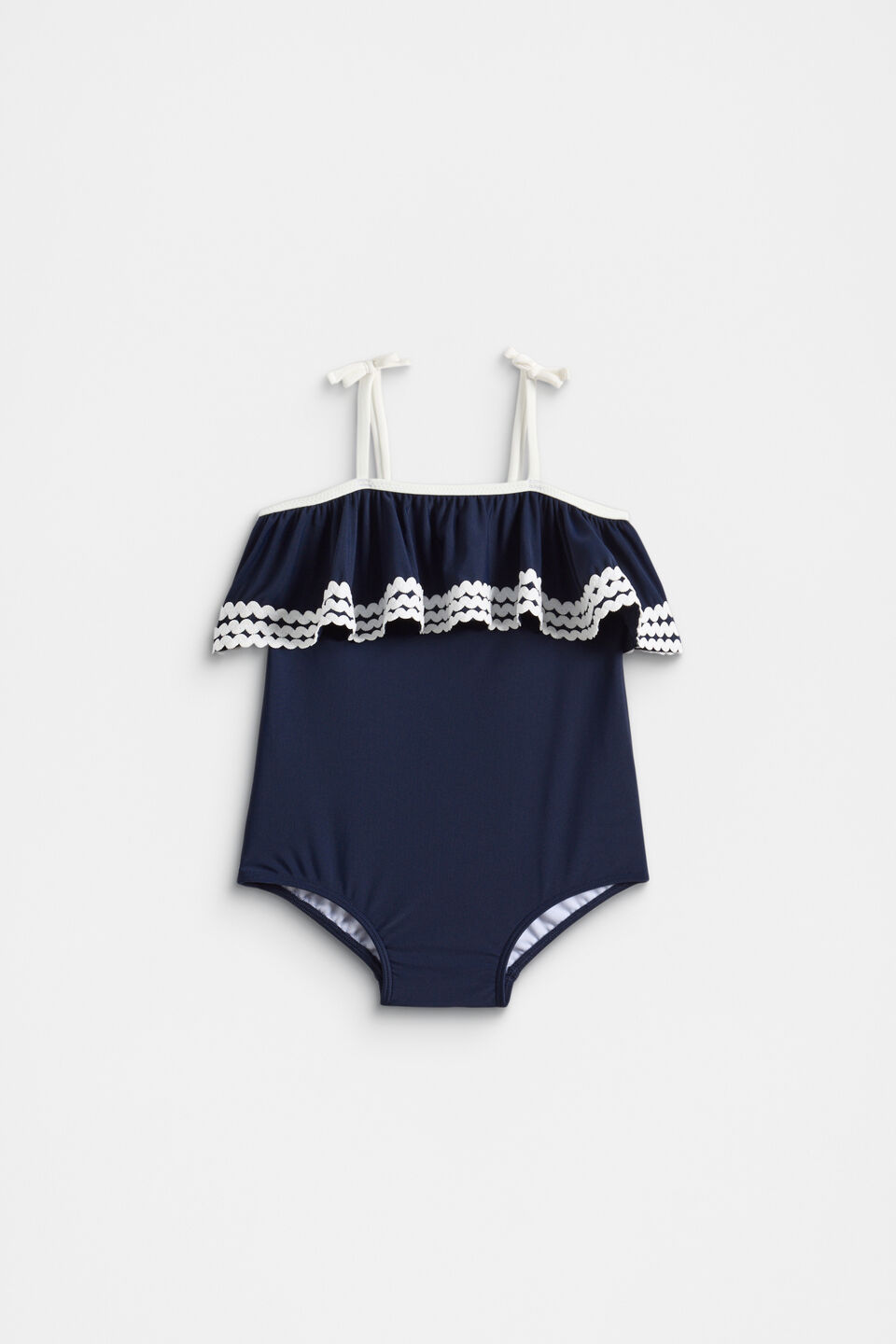 Ric Rac Bather  New Navy