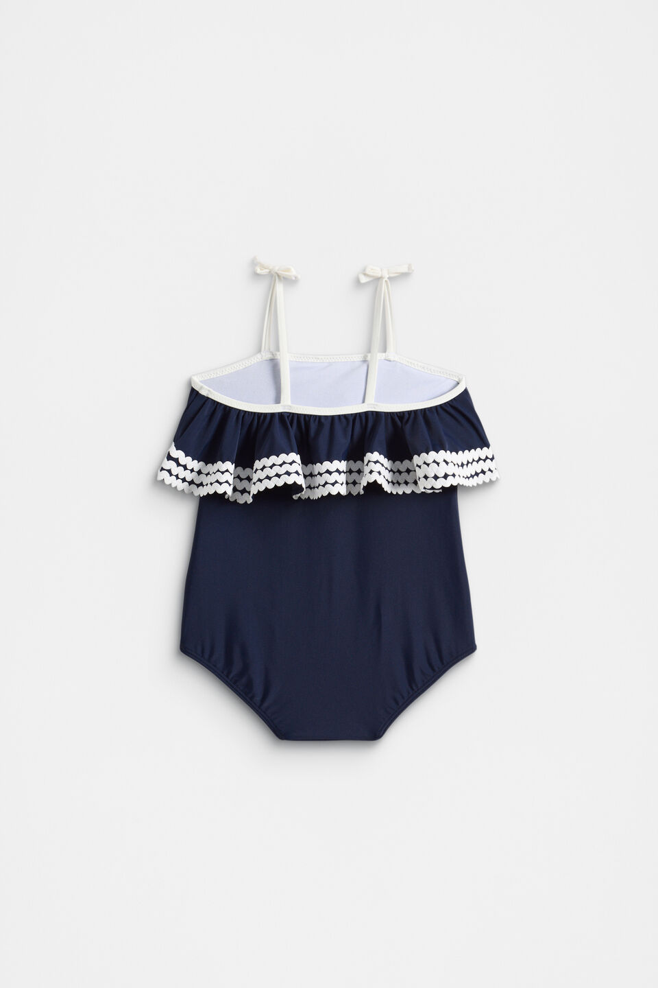 Ric Rac Bather  New Navy