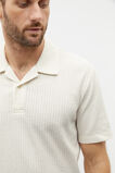 Tonal Stripe Polo  Ivory  hi-res