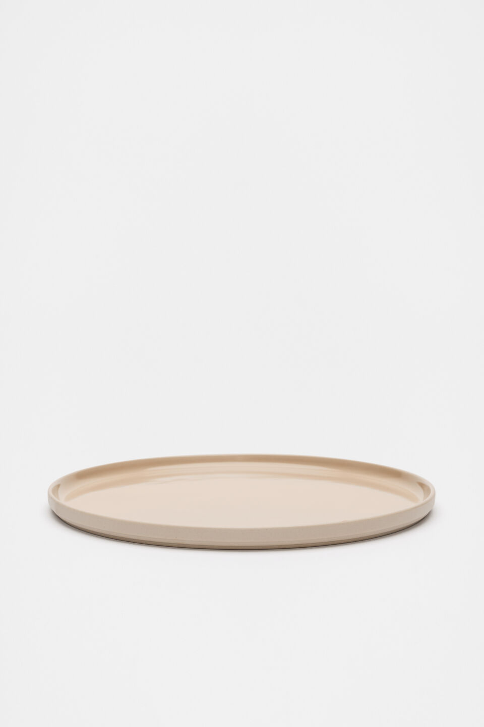 Willow Dinner Plate  Nougat