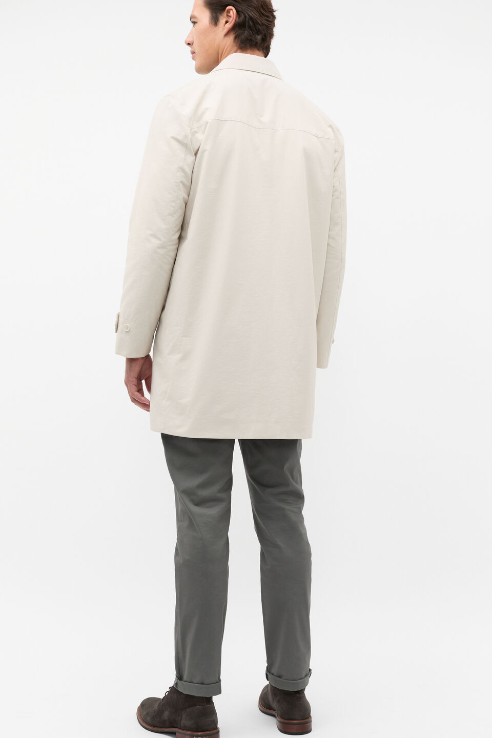 Car Coat  Pebble