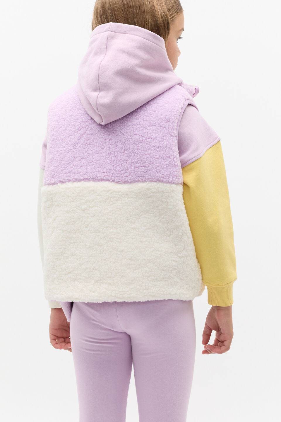Reversible Vest  Soft Lilac