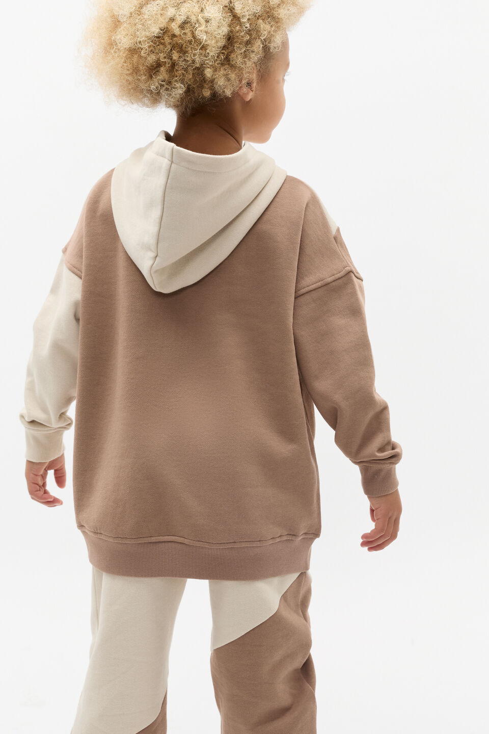 Spliced Hoodie  Chocolate Shake