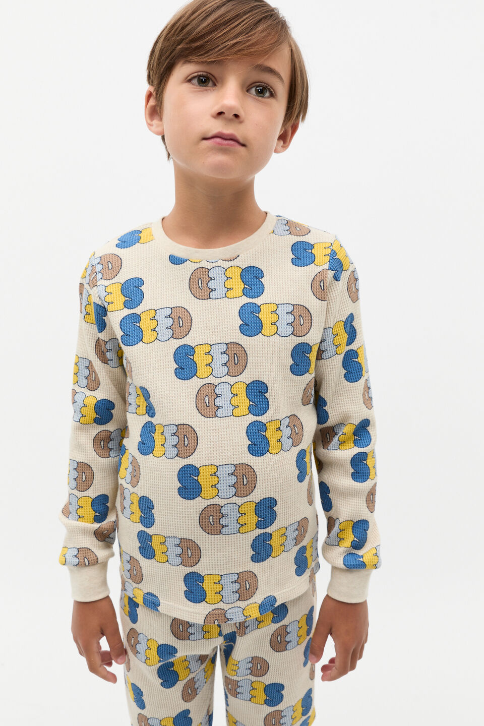 Seed Pyjama  Oat Marle