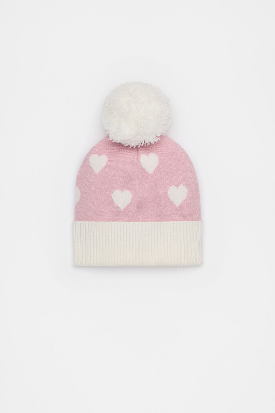 Heart Initial Beanie  Heart
