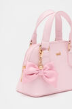 Bow Bag Charm  Baby Pink  hi-res