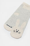 Bunny Stripe Marle Sock  Multi  hi-res
