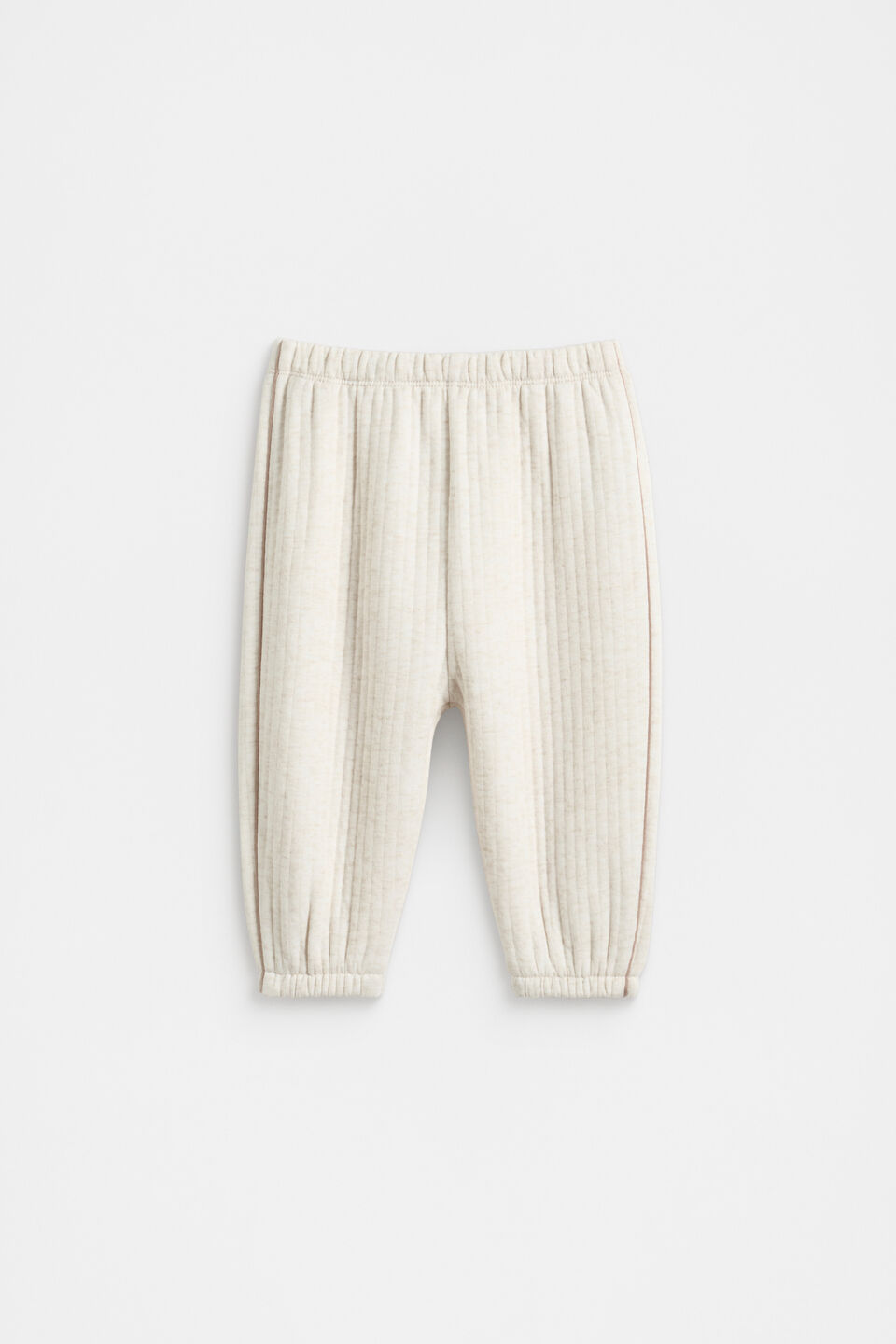 Quilted Pant  Snow Marle