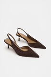 Maia Slingback Heel  Dark Espresso Suede  hi-res